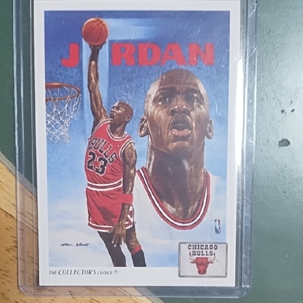 Chicago Bulls Michael Jordan The Collectors Choice Card, #79.